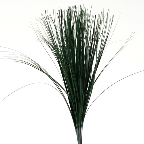 DIY Foliage 18'L Artificial Dark Green Isolyptus Grass Cluster x 18 Blades
