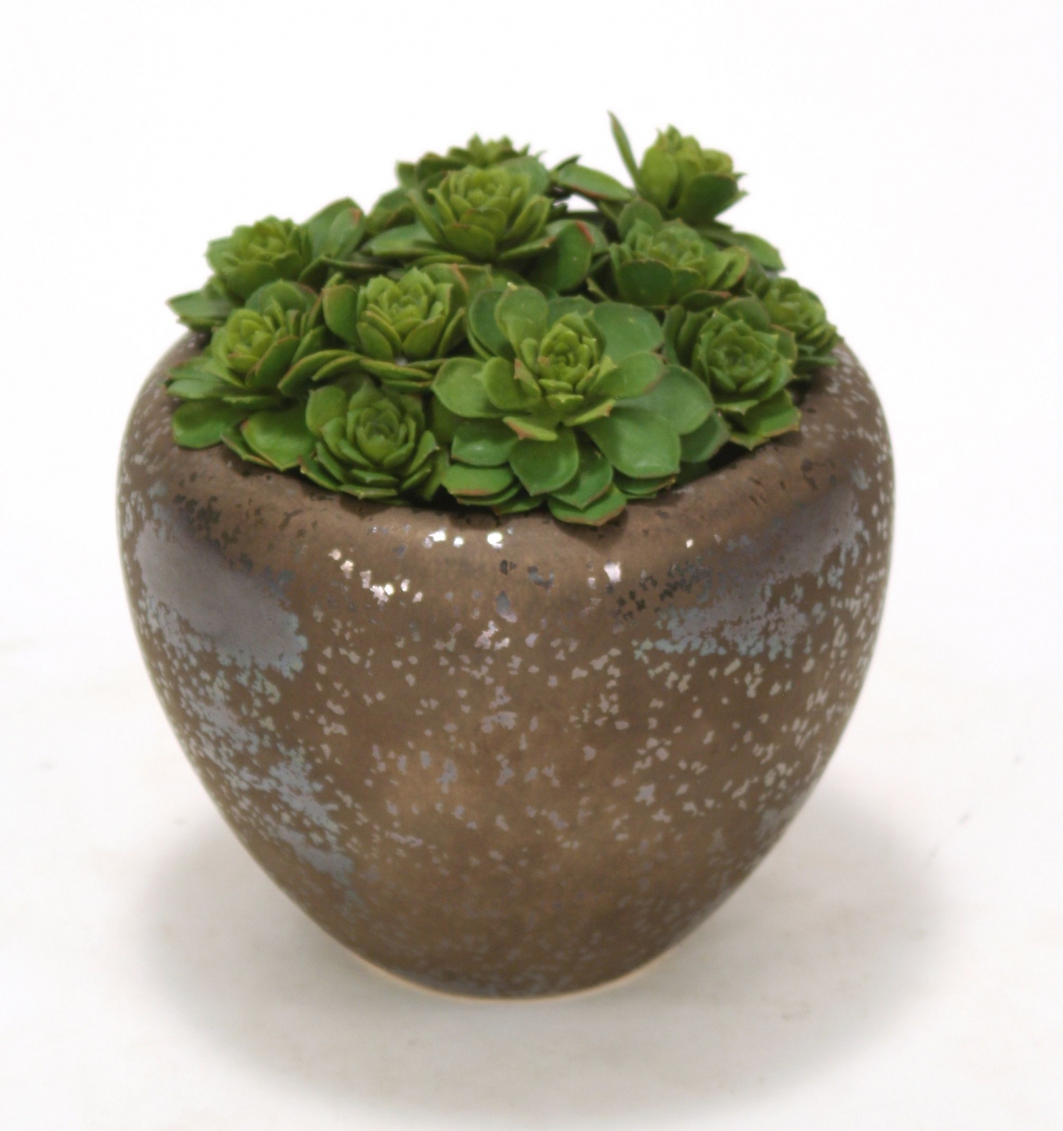 Hen & Chicken in Large Bronze Pot (pack of 2) Hen & Chicken in Large Bronze Pot (pack of 2)