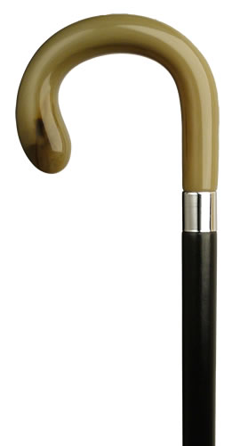 Men's Crook with Bulb Nose in Horn Color