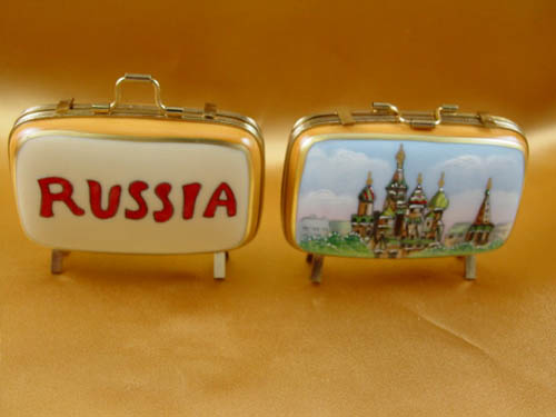 Russia suitcase