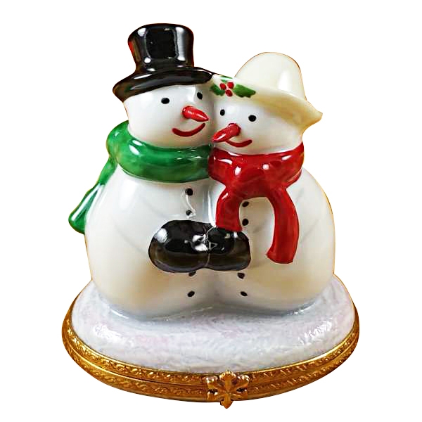 Snowman couple