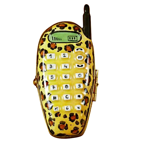 Cell phone leopard