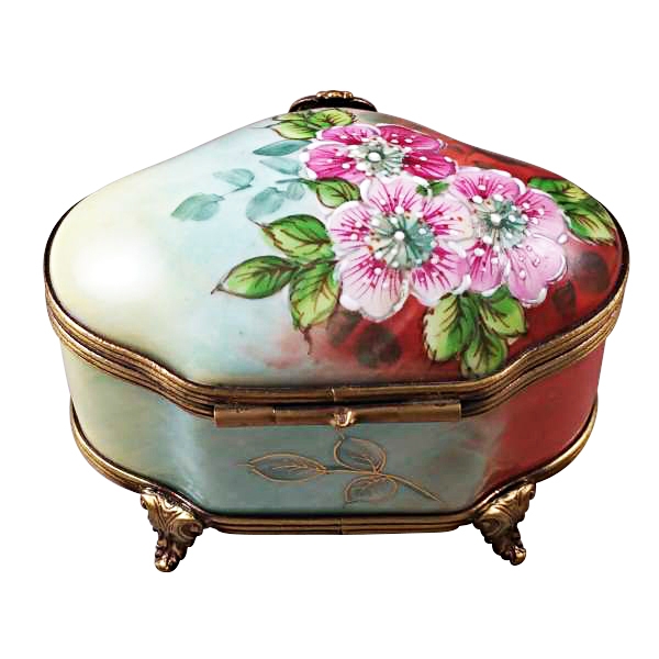 WILD ROSES FOOTED CHEST
