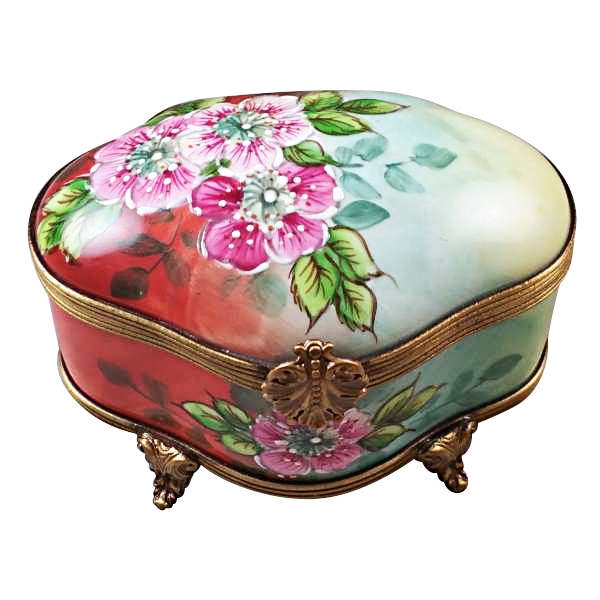 WILD ROSES FOOTED CHEST
