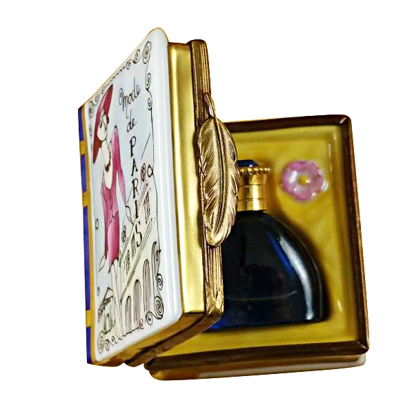 Book box with bottle