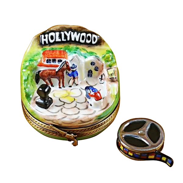 Hollywood with removable movie reel