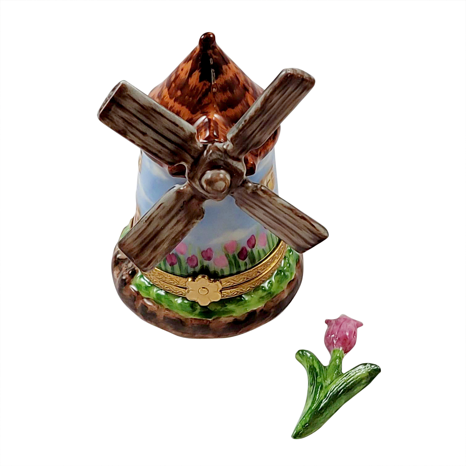 WINDMILL WITH REMOVABLE TULIP