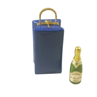 PARIS BY NIGHT GIFT BAG WITH BOTTLE OF CHAMPAGNE