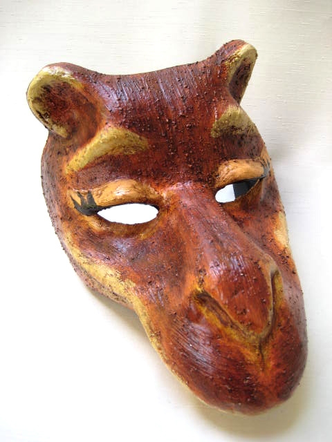 Camel Venetian Mask Camel Venetian Mask