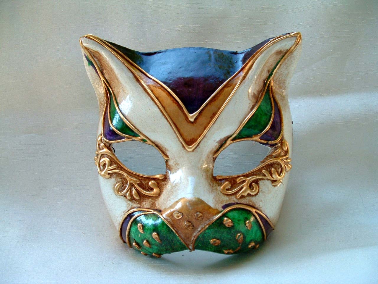 Cat Mardi Gras Venetian Mask Cat Mardi Gras Venetian Mask