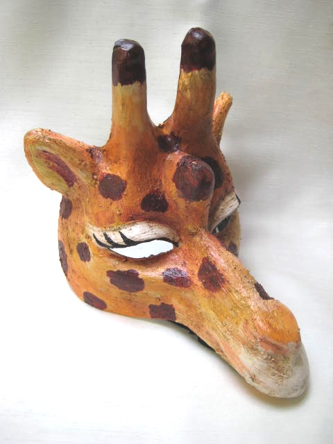 Giraffe Venetian Mask Giraffe Venetian Mask