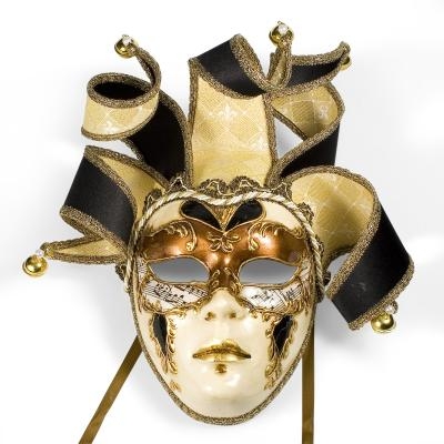 Venetian 5 Ricci Lame Mask Venetian 5 Ricci Lame Mask
