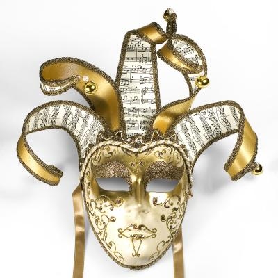 Venetian Dama 5 Ricci Carte Mask Venetian Dama 5 Ricci Carte Mask