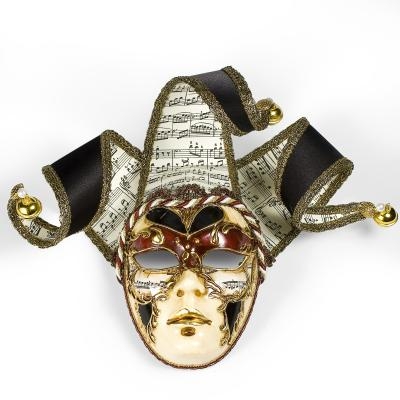 Venetian Tre Ricci Musica Mask Venetian Tre Ricci Musica Mask