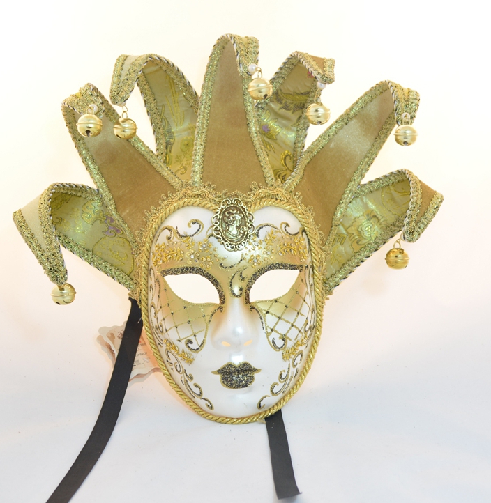 Golden Jolly Mask Golden Jolly Mask