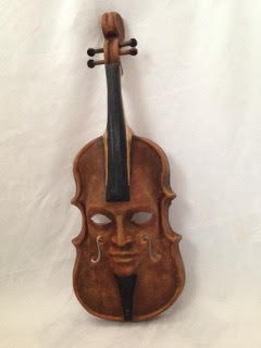 Violin Brown Decor Violin Brown Decor