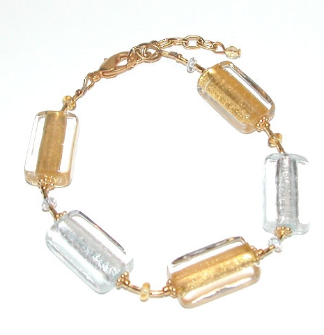 San Remo Bracelet Silver/Gold San Remo Bracelet Silver/Gold