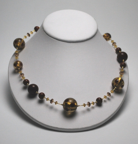 Galaxy Necklace Amethyst/Gold