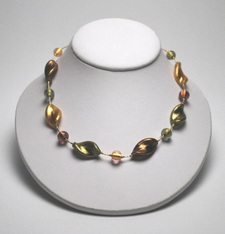 Bella Necklace Amethyst/Gold