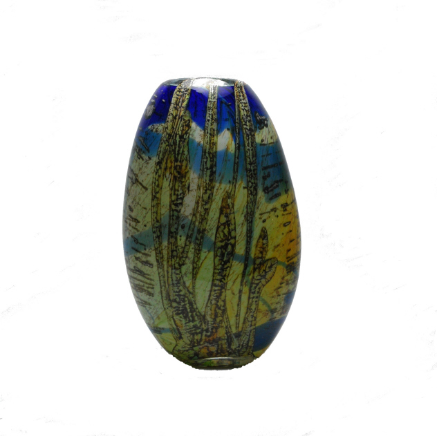 Alegria Blue/Yellow Vase
