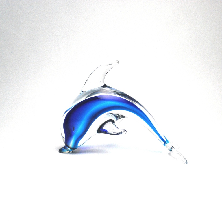 Blue murano Dolphin 