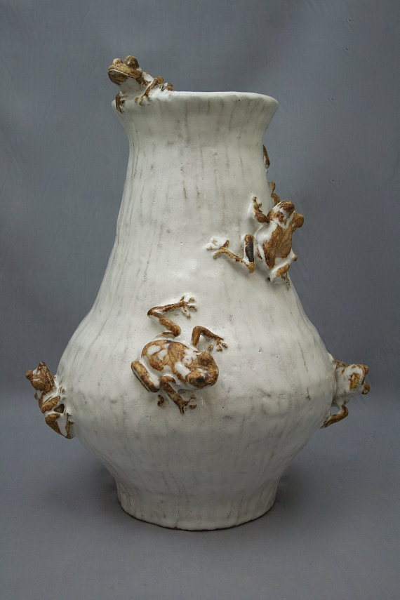 Tree Frog Vase