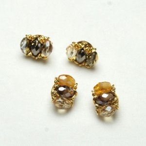 Murano Glass Earrings Clips