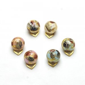 Murano Glass Earrings Clips