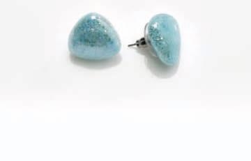 Lumerro Murano Earrings Light Blue