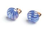 Murano Glass Earrings Blue