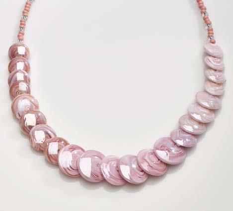 Magic Murano Glass Necklace Pink