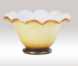 Murano Glass Gold Bowl