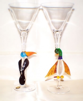 Duck and Toucan Goblet