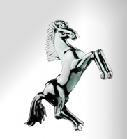 Murano Glass Black Horse Murano Glass Black Horse