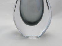 Murano Glass Gray Vase