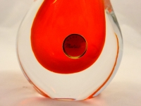 Murano Glass Coral Vase