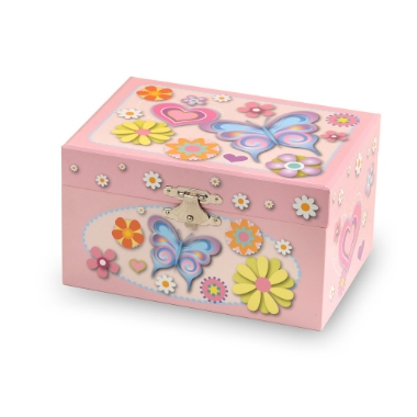 Butterfly Keepsake Jewelry Box