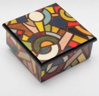 Luxury Modern Inlay Music Box