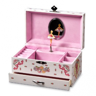 Rotating Ballerina Water Globe Music Box - Unique Collectible Music 