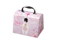 Twirls & Swirls Ballerina Musical Jewelry Box