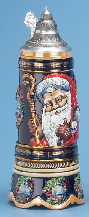 OLD WORLD SANTA STEIN W/ MUSIC MOVEMENT OLD WORLD SANTA STEIN W/ MUSIC MOVEMENT