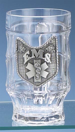 EMS GLASS FACET MUG