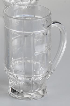 0.5 LTR DIMPLE GLASS MUG
