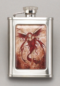 *AMY BROWN FIRE ELEMENT FLASK