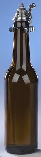 Beer Bottle German Pewter Stein Lid