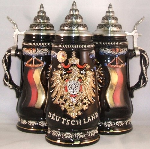 Deutschland Gold Eagle LE German Beer Stein .5L