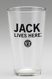 Jack Daniel's Jack Lives Here Mixing Glass