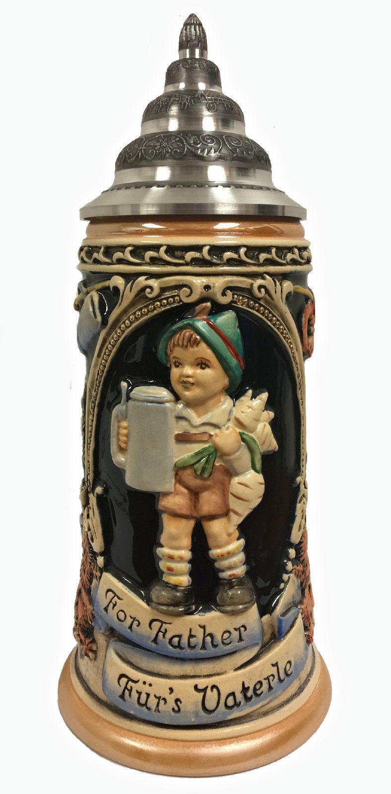 M.I. Hummel For Father LE Stoneware German Beer Stein .75 L Made in Germany