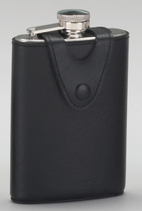 STAINLESS STEEL FLASK W/ COVER