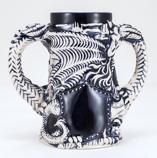 Double-Handle Dragon Mug